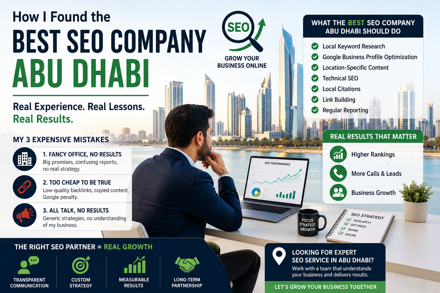 Best SEO Company Abu Dhabi: Finding the Right Partner