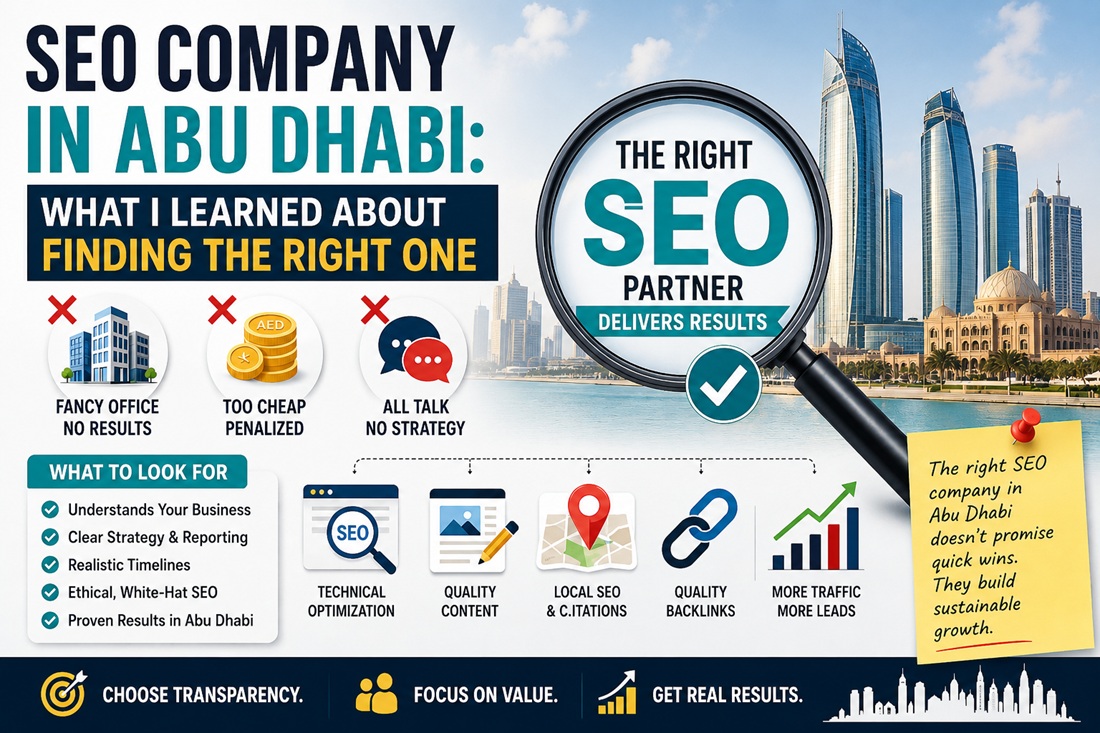 SEO Company in Abu Dhabi: What I Learned About Finding One