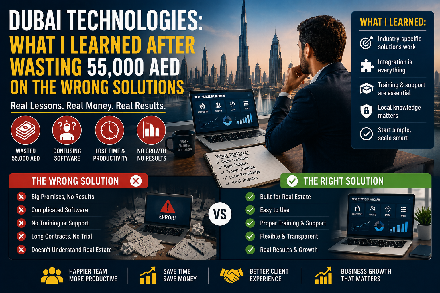 Dubai Technologies: My 55k AED Lesson
