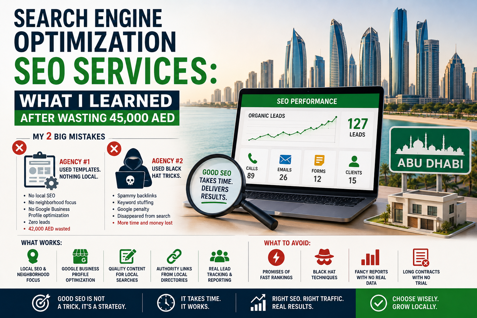 SEO Services: My 45k AED Lesson