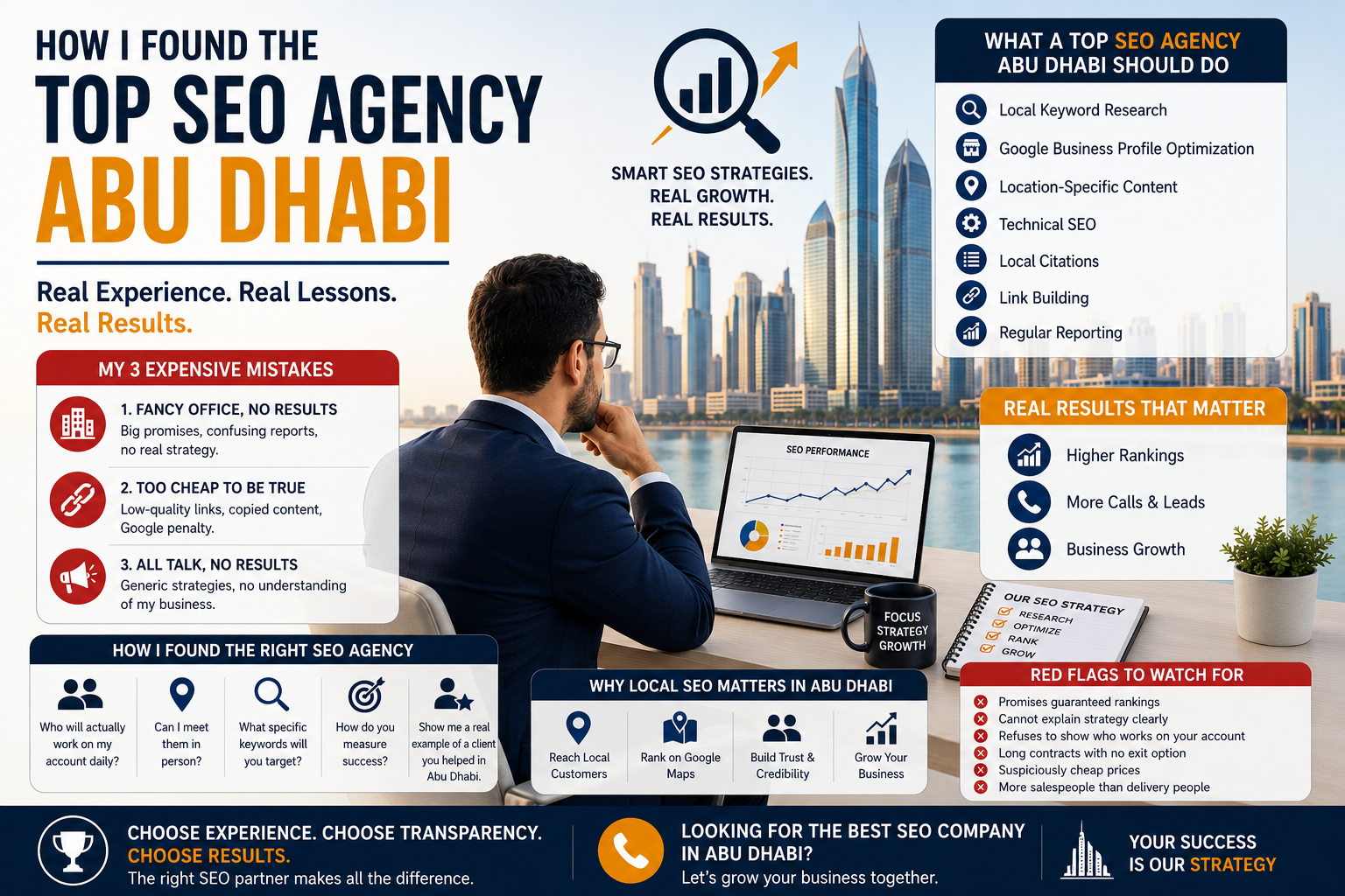Top SEO Agency Abu Dhabi: Lessons on Finding the Best