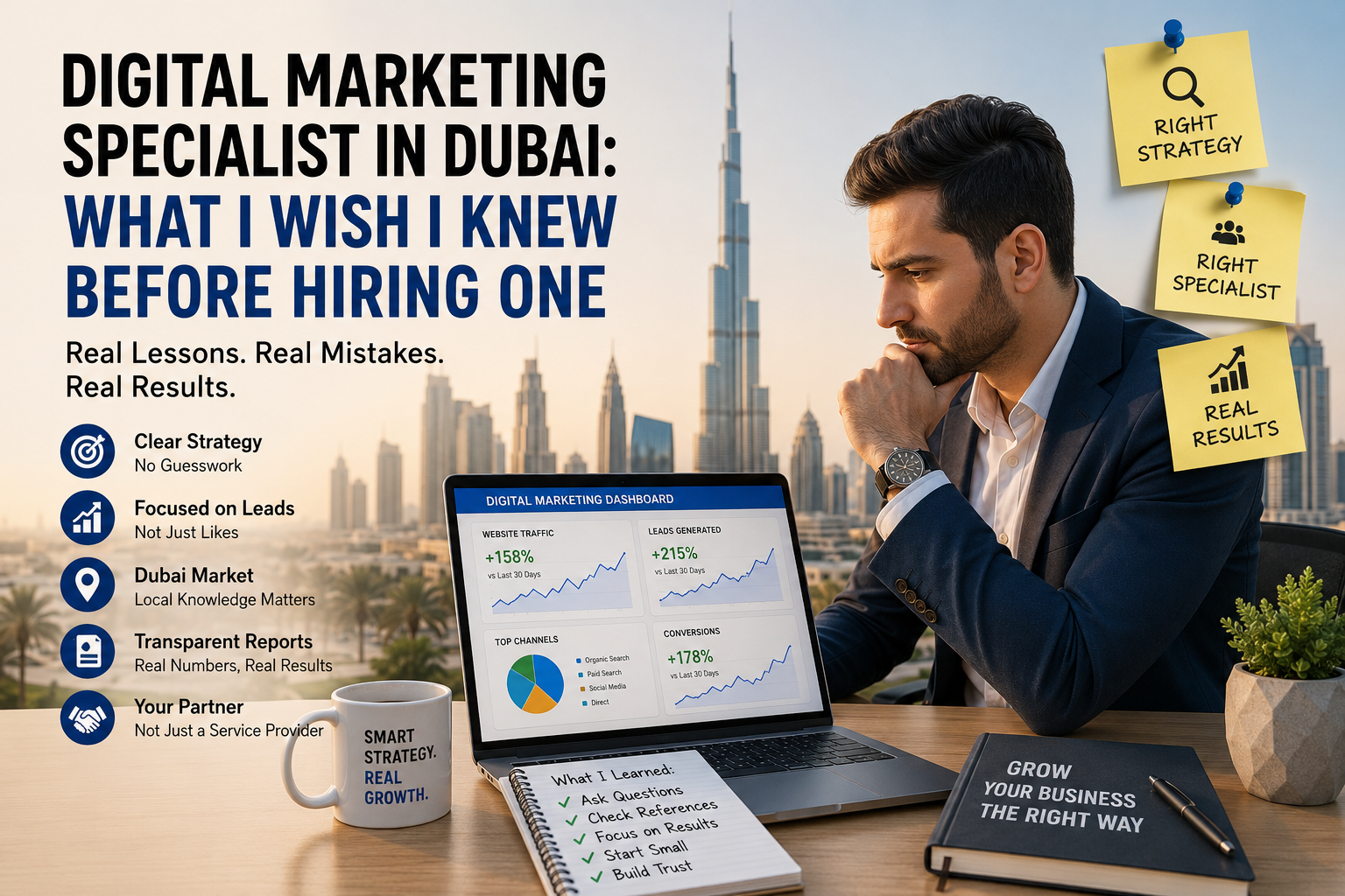 Digital Marketing Specialist in Dubai: What I Wish I Knew