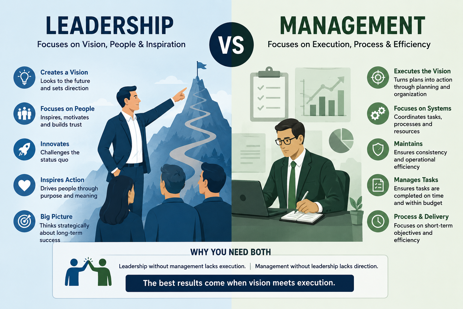 Leadership and Management: What I Learned
