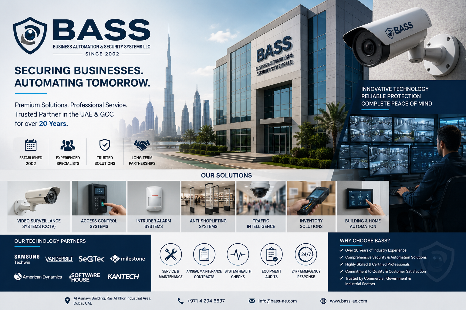 Business Automation & Security Systems LLC: Security Solutions