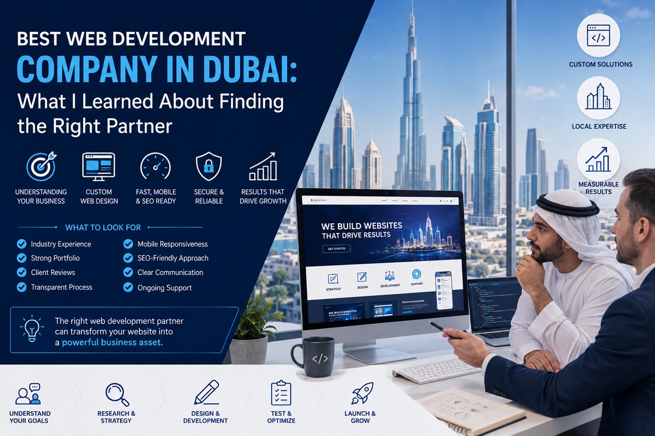 Best Web Development Company in Dubai: What I Learned About Finding the Right Partner