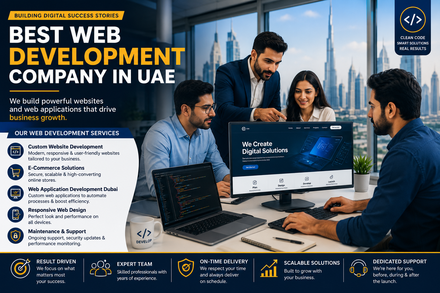 Best Web Development Company in UAE | Expert Digital Services