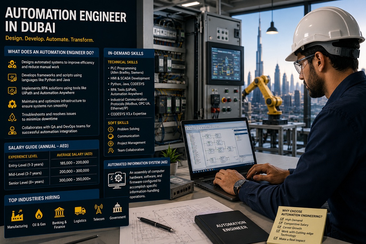 Automation Engineer: What I Learned About This Career in Dubai