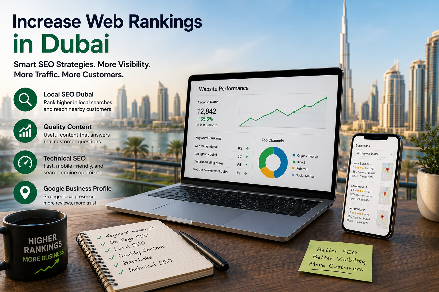 Increase Web Rankings Dubai: Practical SEO Strategies That Work